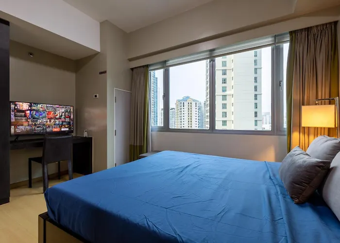 Appartement Cozy View Bgc Near St Lukes & High St Manille